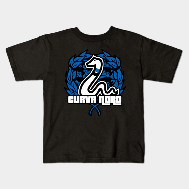 Curva nord inter Kids T-Shirt by lounesartdessin